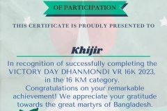 Gold Elegant Seminar Certificate Portrait - 10061 -Khijir