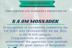 Gold Elegant Seminar Certificate Portrait - 10180-S A AM MOSSADEK