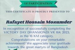 Gold Elegant Seminar Certificate Portrait - 10333-Rafayet Hossain Mozumder